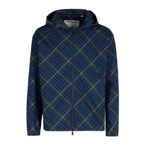 Burberry Modern Plaid Jacket With Versatile Hood - NWT